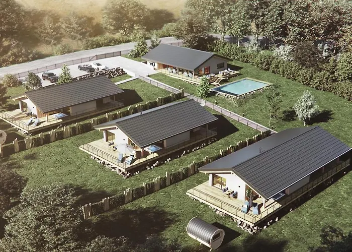 Daire Vue Terrassen-chalets Münchberg