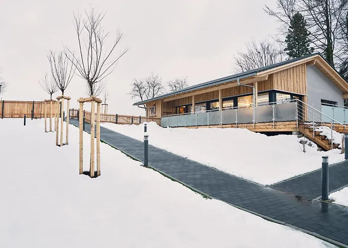 Vue Terrassen-chalets Daire *
