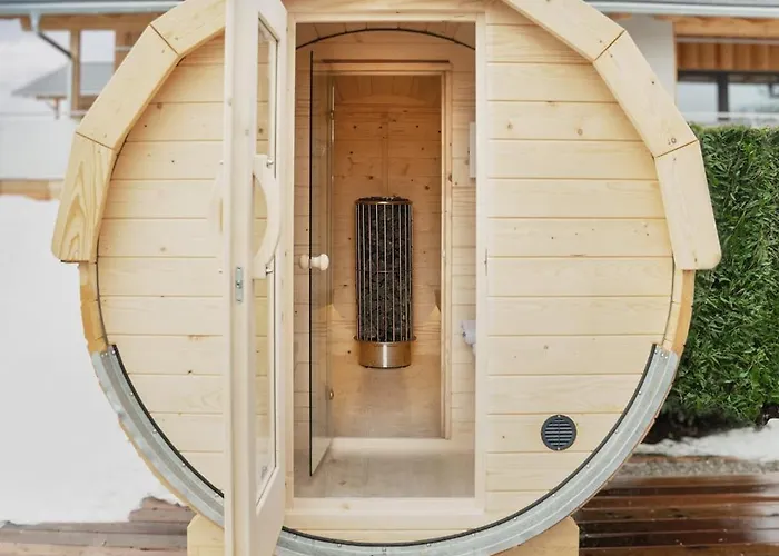 Daire Vue Terrassen-chalets Münchberg