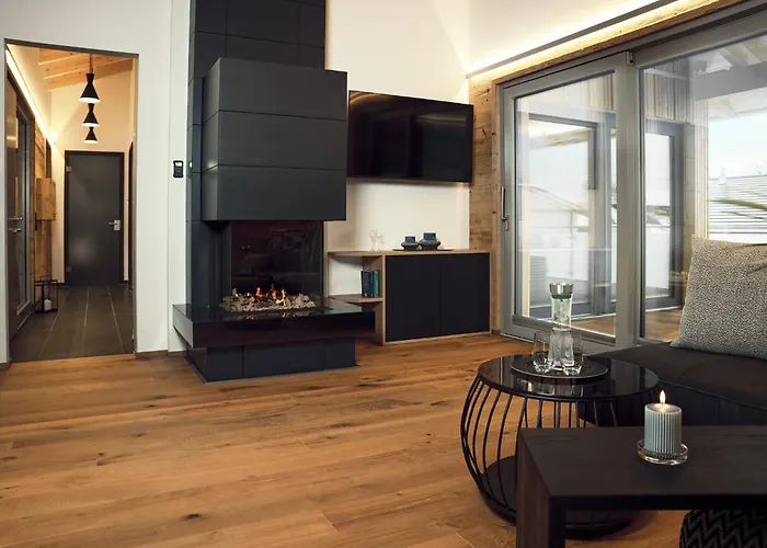 Vue Terrassen-chalets Daire